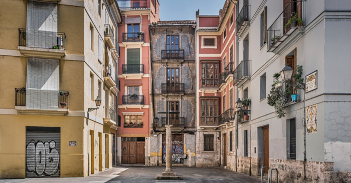 buildings in valencia, spain